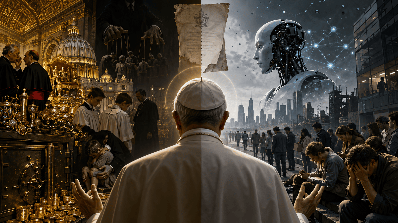 La ironía moral: el Vaticano predica ética mientras destruye archivos