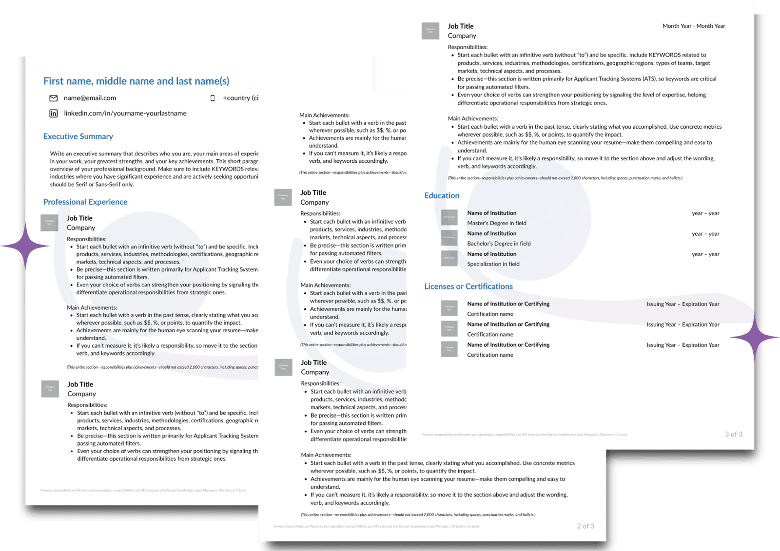 CV Template